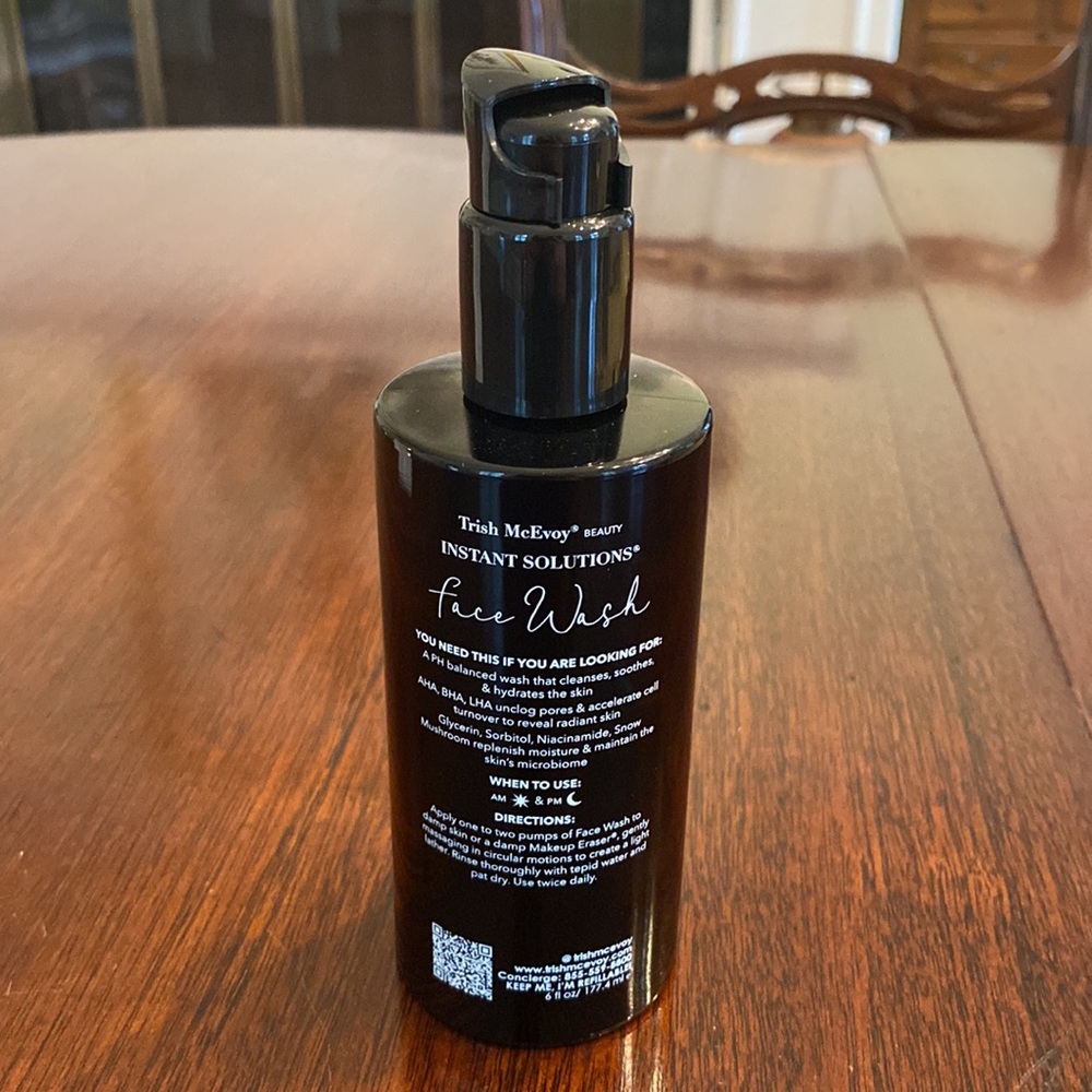 Trish McEvoy Instant Solutions Face Wash Cleanser 6 oz. New in Box Unopened - Picture 7 of 8